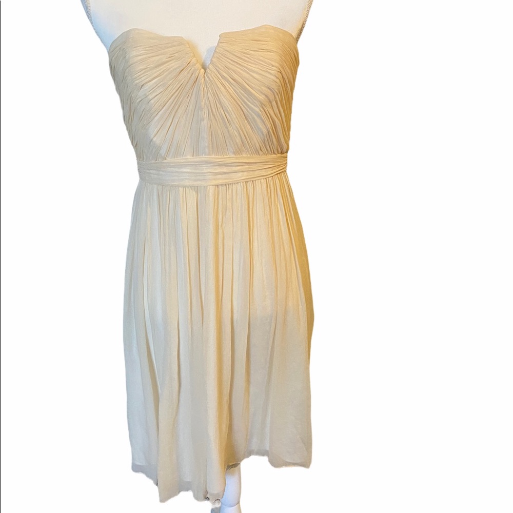 J. Crew Nadia Silk Chiffon Dress - Picture 3 of 6